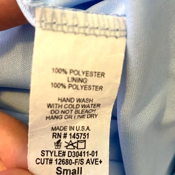 Pinkblush Chiffon Tiered Ruffle Maternity Dress - Picture 6 of 6